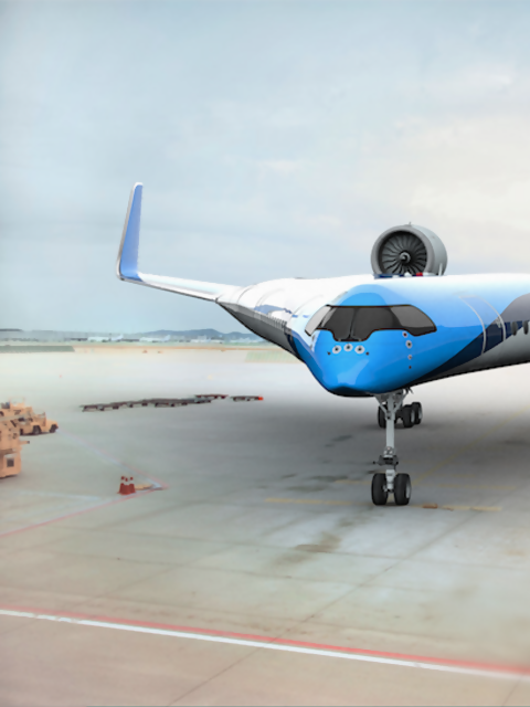 KLM has revealed the future of flight. Hint: You'll be sitting IN the wings.